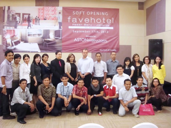Exterior image of favehotel Pasar Baru - Jakarta