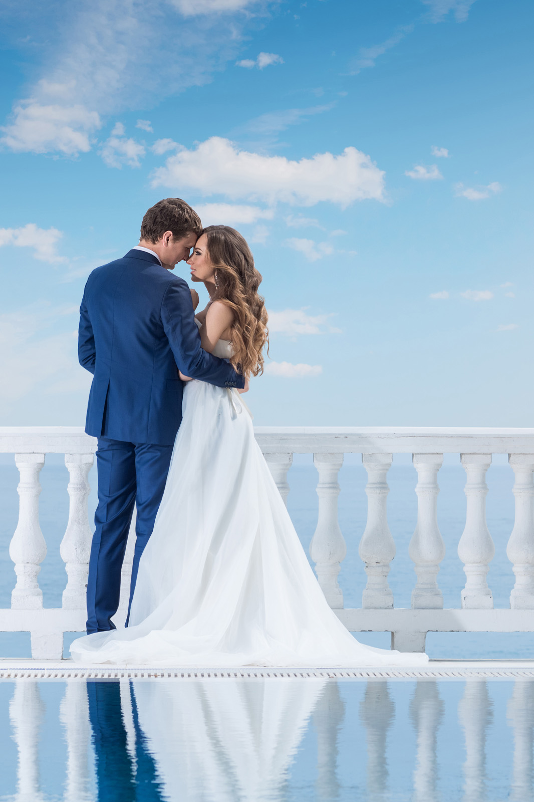 Wedding venue setup