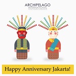 Archipelago International Merayakan Ulang Tahun Jakarta ke 491